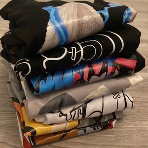 Lot of 7 Men’s medium graphic t-shirts